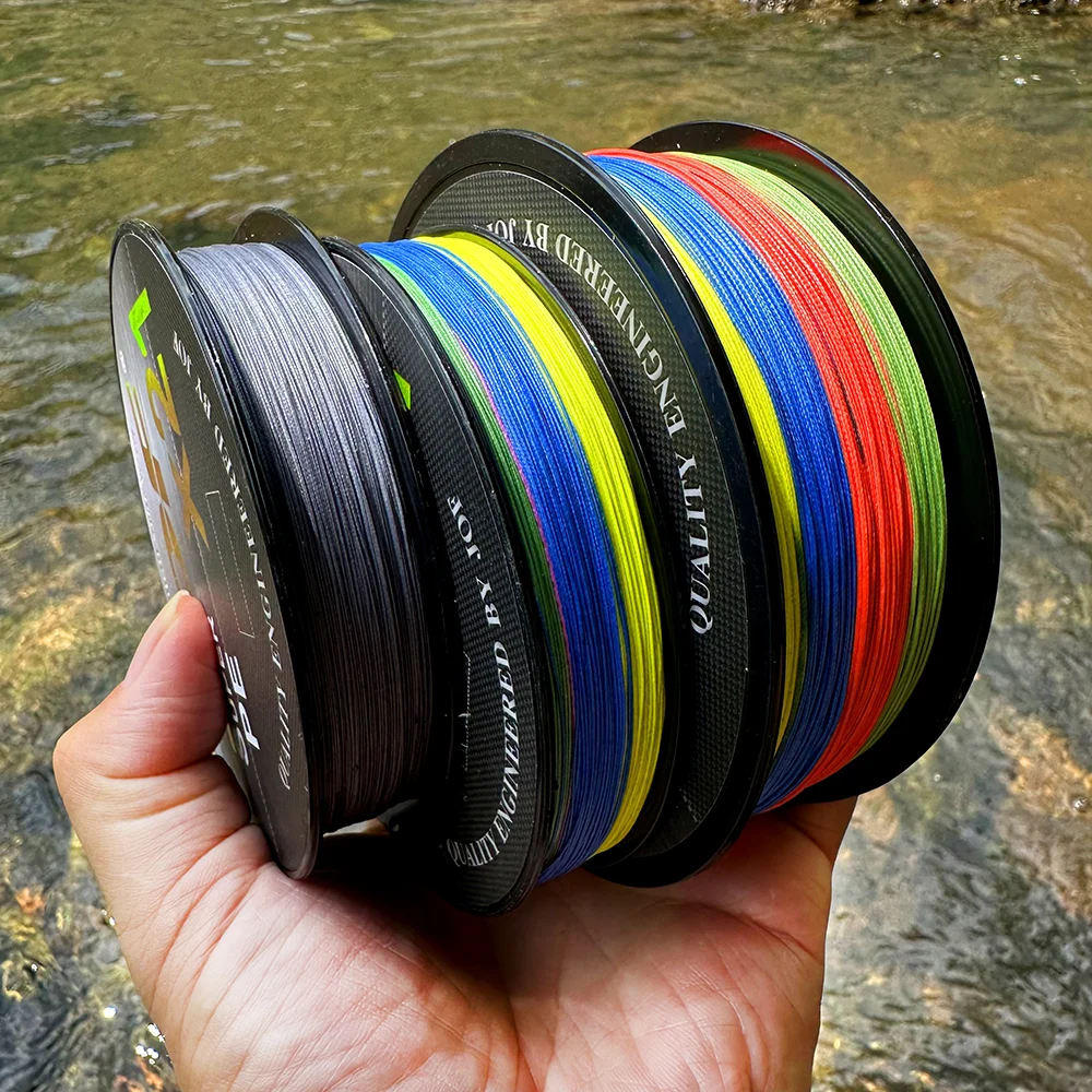 JOF 21 Stränge Geflochtene Angelschnur 300 M X21 PE Fern Multifilament PE Linie Langlebige Karpfen Angeln Werkzeug pesca Super Starke – Detail 7