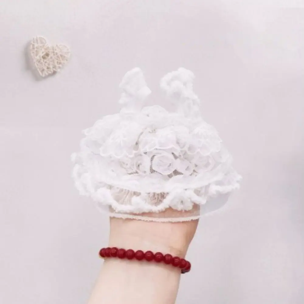 Poupée mignonne, jolis vêtements en maille et dentelle Rose, 4 couleurs, vêtements en peluche pour poupées EXO Idol pour poupée en coton de 15 à 17cm