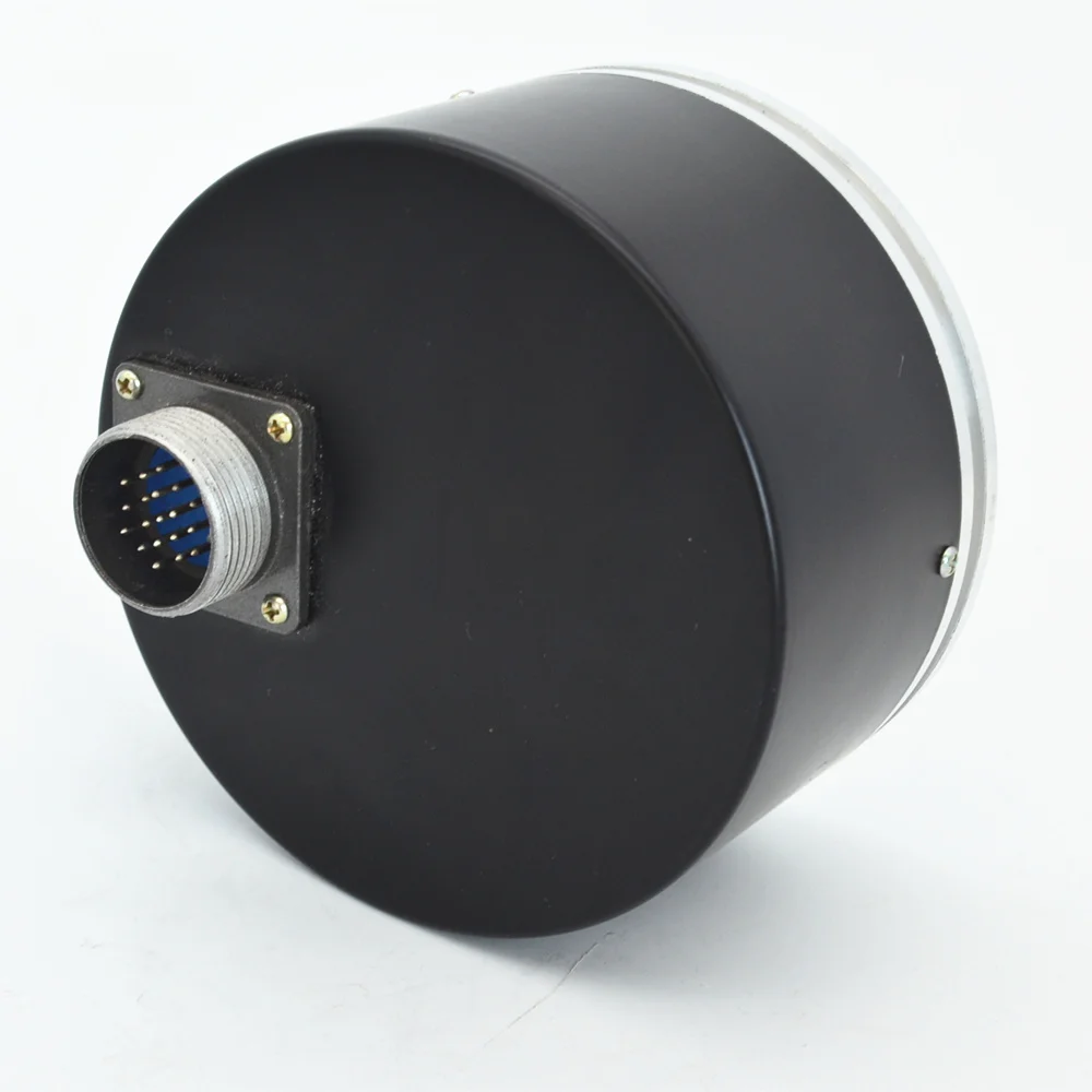 

Quality 2048PPR DC24V 10 Bit Optic Absolute Rotary Encoder 10mm Solid Shaft Encoder Angle Position Sensor