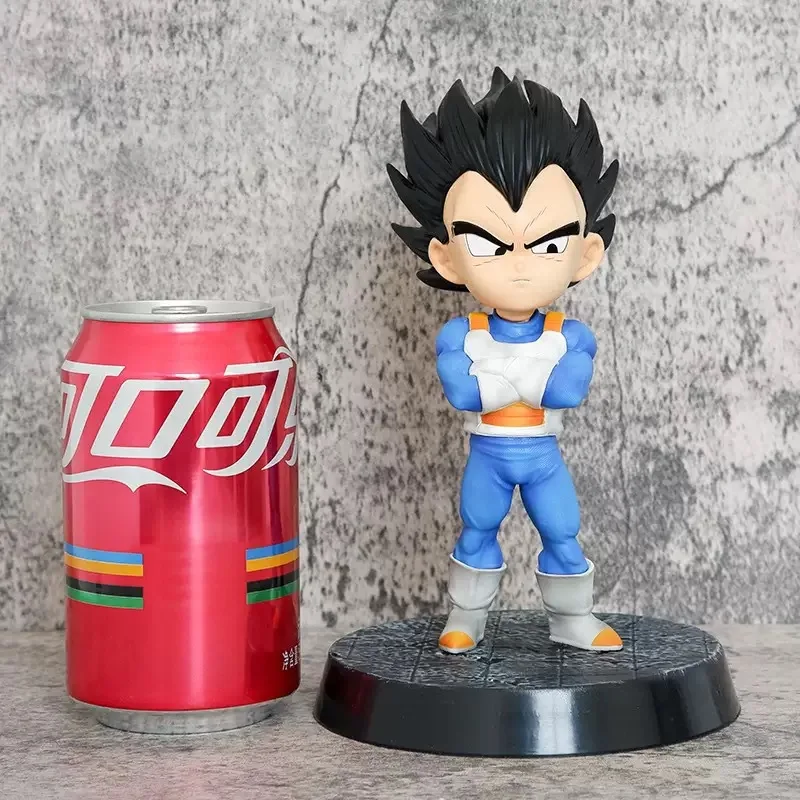 Anime Dragon Ball Daima 18 cm Chibi végéta Goku Super Saiyan 4 Figurine articulée Pvc Statue à collectionner Figurine modèle jouet cadeau