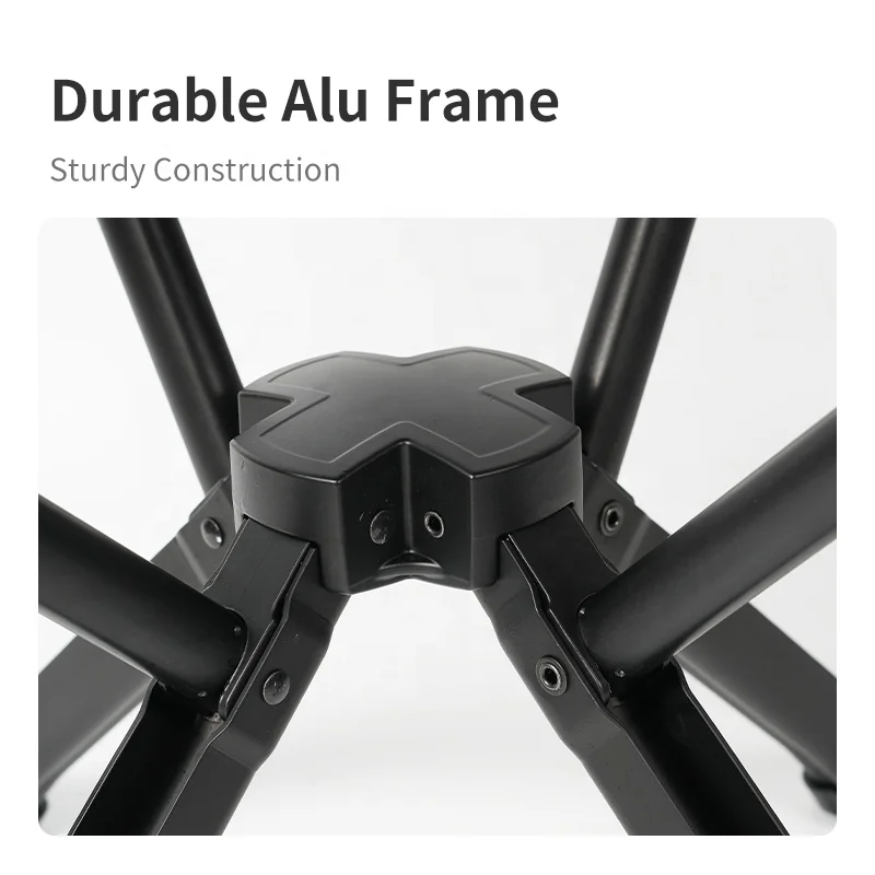 Krzesło plażowe składane z aluminium custom.XATP, szybkie rozkładanie, krzesło kempingowe