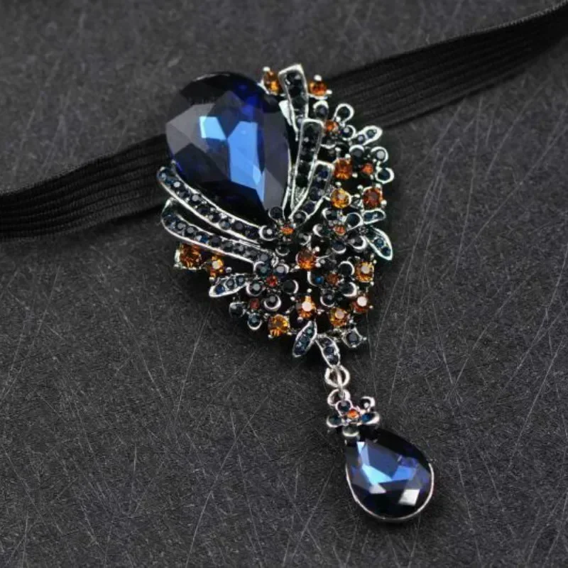 Novo strass bolo gravata borboleta high-end presentes de luxo versão coreana do britânico casamento negócios banquete gravata borboleta jóias masculinas