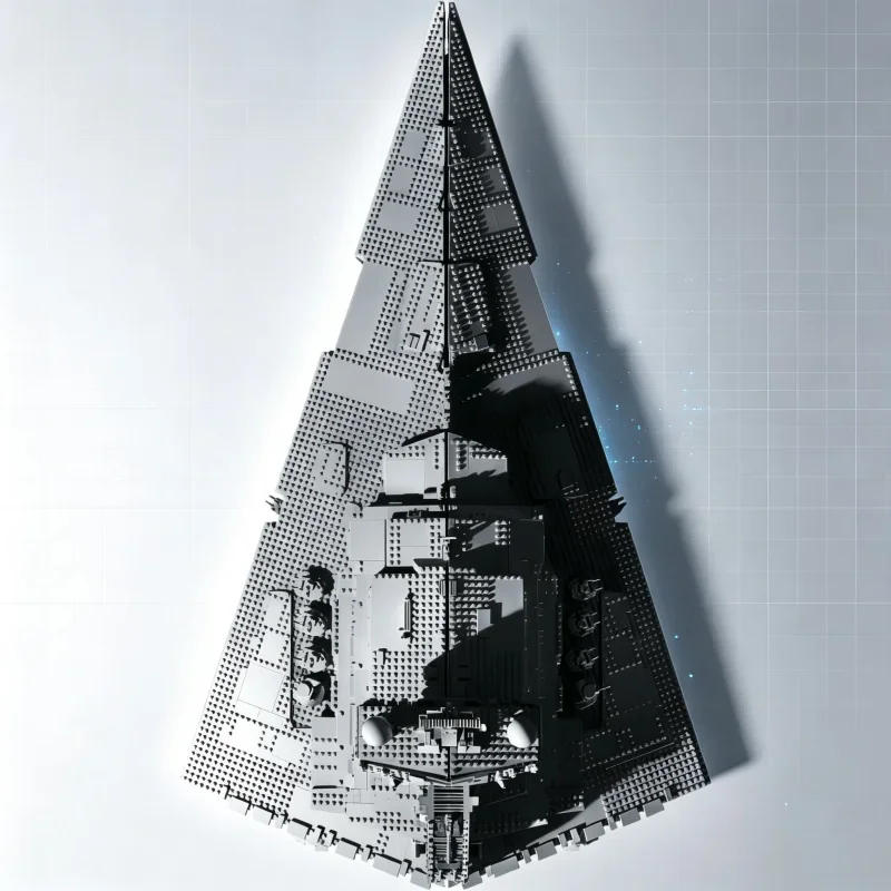 4784PCS Sci-Fi Space Battleship Building Blocks Kit Star Destroyer DIY Assembly Model Desktop Decor Ornament Festival Gifts view 4