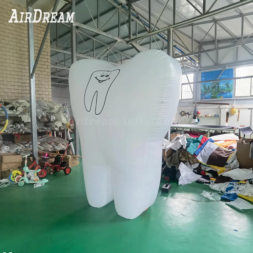 wholesale Wholesale Stand Inflatable Tooth Model Balloon with Custom  Customized Big Teeth for Dentist Advertising Promotion