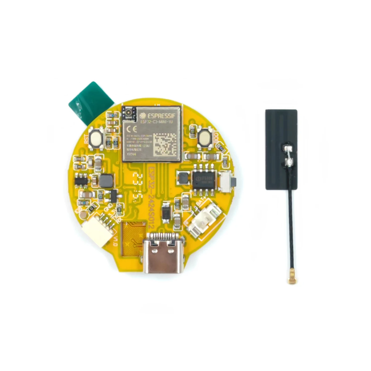 ESP32-C3 LVGL WIFI&Bluetooth Development Board 1.28\