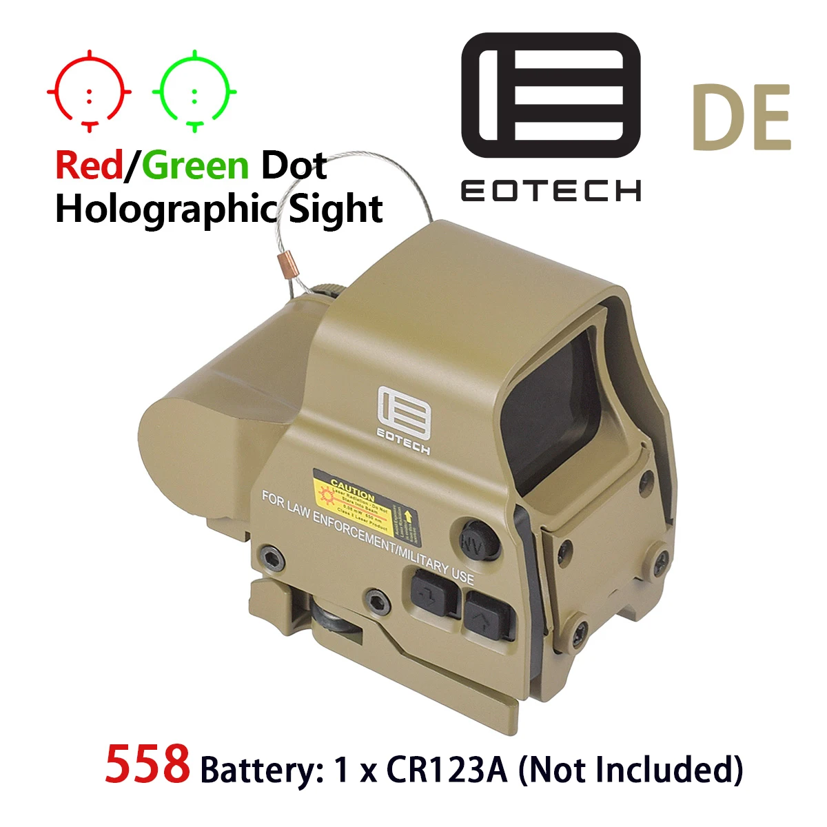 EOTECH G43 G33 G45 3X 5X Vergrotingsscoop EOTECH 558 Holografische Collimator Red Dot Sight 20mm Rail Jacht Airsoft Optiek Scope