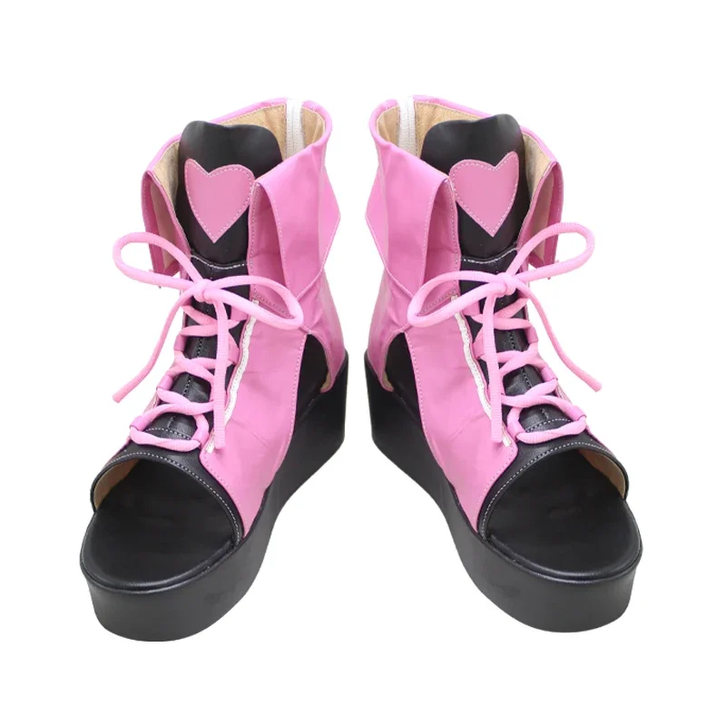 Project Sekai Colorful Stage Azusawa Kohane Cosplay Shoes PU Leather Shoes Halloween Carnival Boots Cosplay Props Custom Made