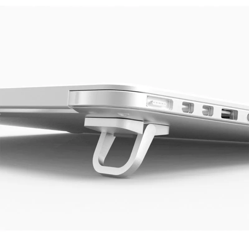 2Pcs Laptop Stand For Desk Computer Keyboard Stand Riser Aluminum Mini Portable Laptop Stands For Macbook Air/Pro 39x29x6mm
