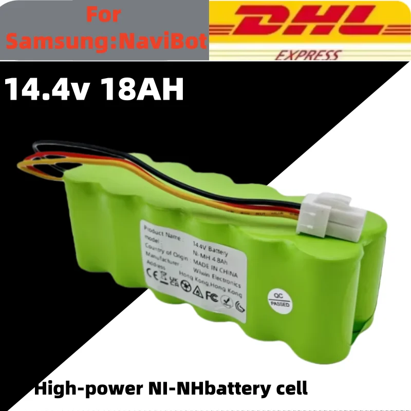 

NaviBot NI-NH 14.4V 18000mAh Battery for Home Security Robot Vacuum Cleaner