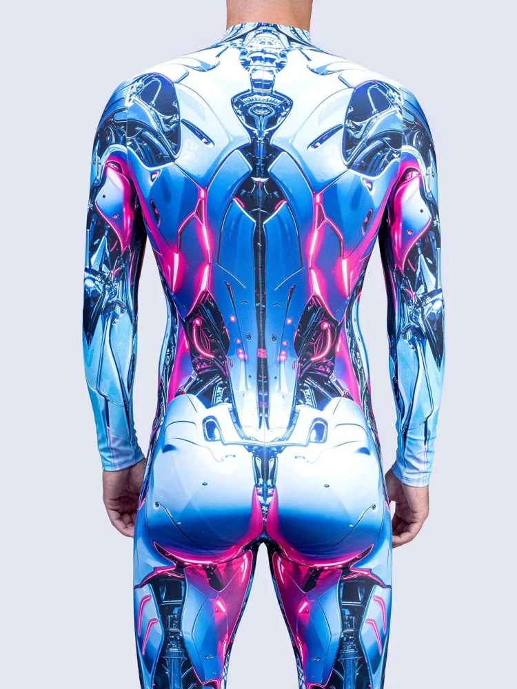 Ghost In The Shell Kostüm Paar Party Team Rollenspiel Karneval Outfit Aufführungen Jumpsuit Cosplay Bühnen-Bodysuit – Detail 9