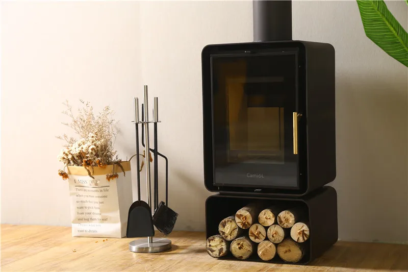 China factory directly small freestanding wood burning stove