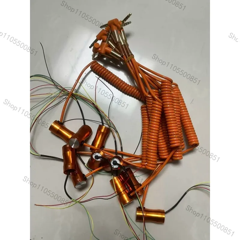 Visual Anchor Fish Fishing Wheel Electric Slip Ring 9000 Conductive Slip Ring High Speed 4 Core Drum Conductive Ring Fitting Set