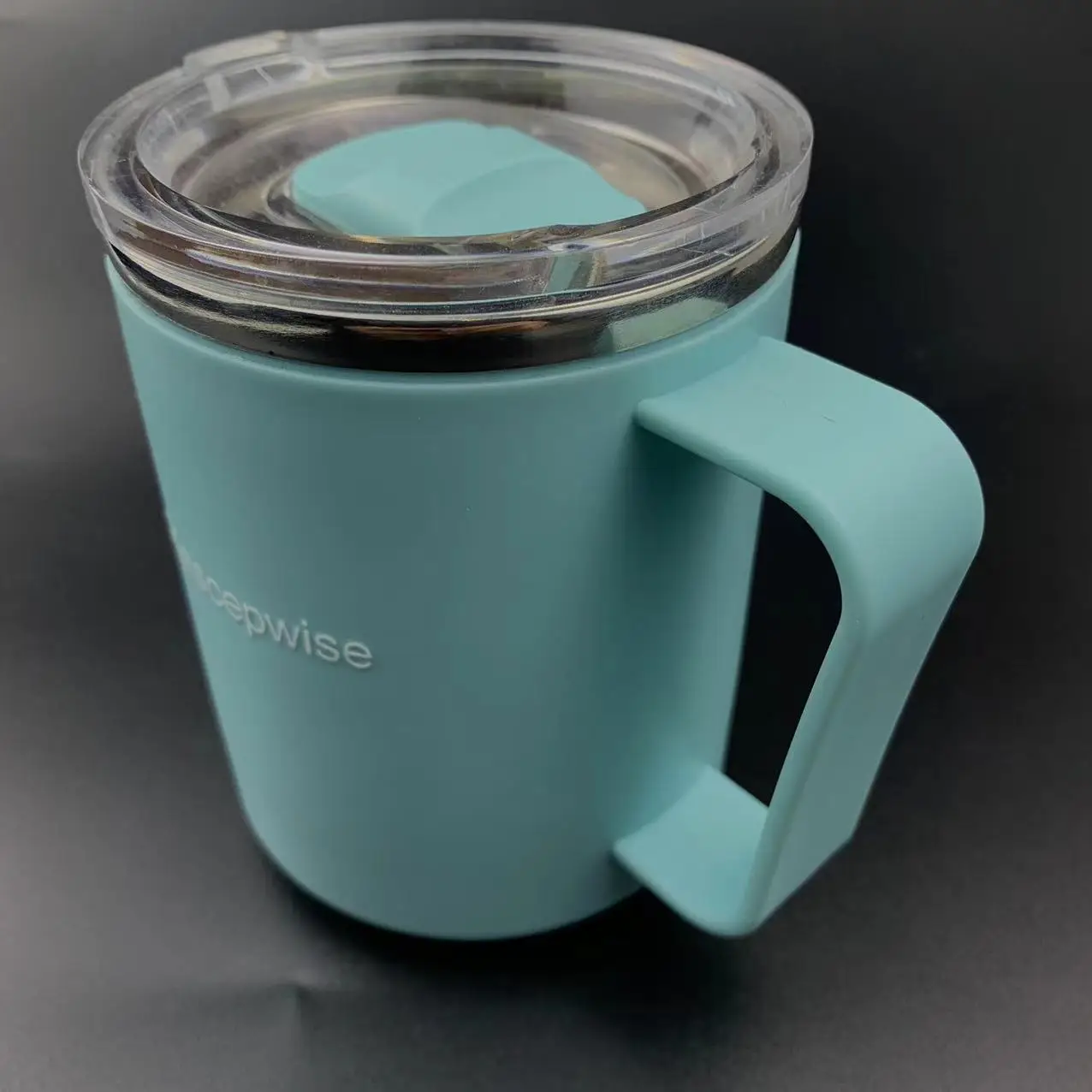 Mascepwise Tazza di agitazione automatica Miscelatore magnetico ricaricabile Tazze di agitazione elettriche Tazza da caffè in acciaio inossidabile rotante