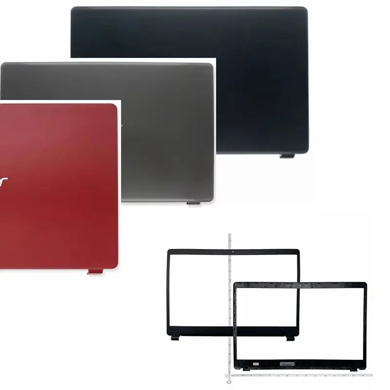 Acer aspire 3,A315-42, A315-42G, A315-54K, A315-54,n19c1,15.6インチ用の新しいラップトップバックカバーとフロントベゼル