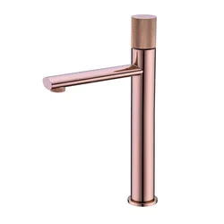 Brass black bathroom basin faucet diamond single handle design high-end hotel cold and hot dual control basin high & low faucet