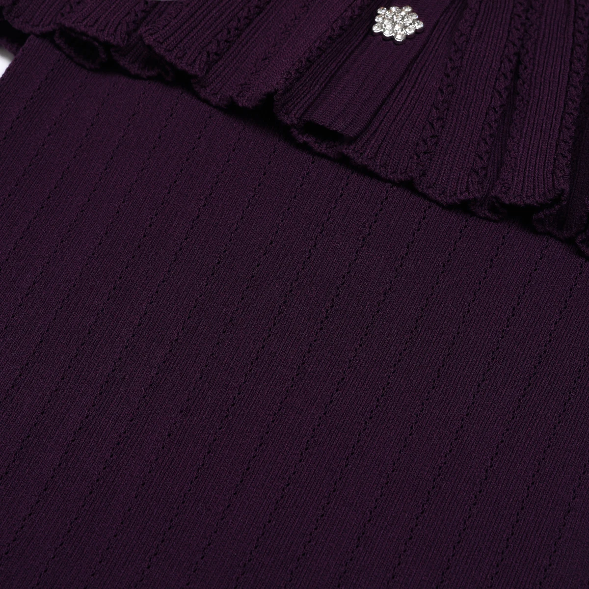 Abito estivo a maniche corte lavorato a maglia con scollo tondo da donna alla moda di alta qualità, vestibilità slim e dimagrante, con copertura sui fianchi