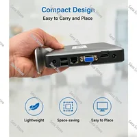 Mini PC J1800 Low Power Thin Client ITX Micro Computer Dual Core Portable Industrial Energy Saving