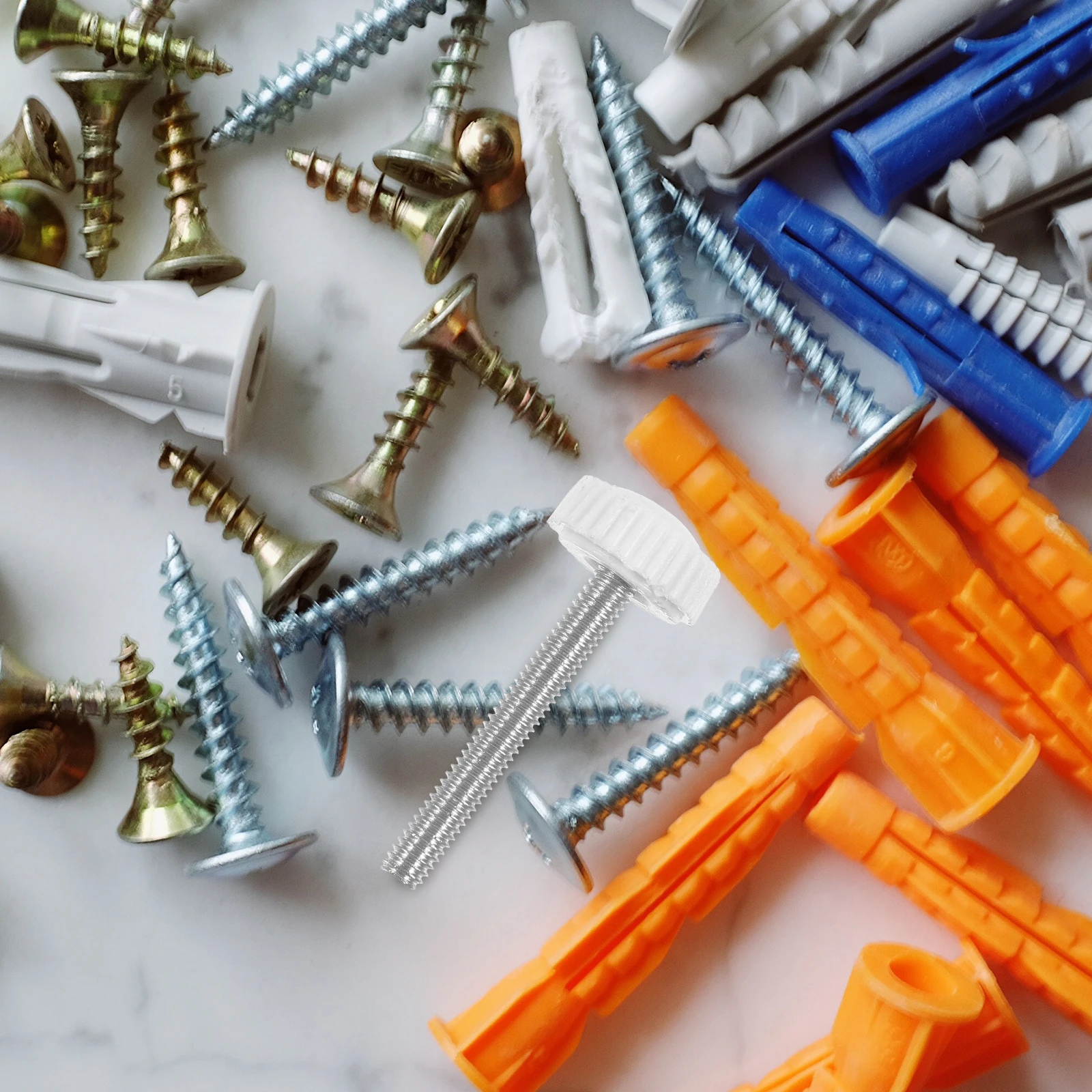 

50pcs Plastic H Knob Tightening Screws M4x30 White Thumb Screws Clamping Screw Knob Machine H Hardware Parts