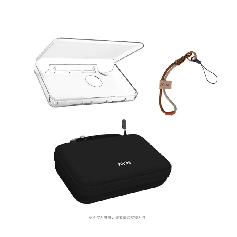 المزدوج شاشة الوجه يده الألعاب الملحقات قبضة الغطاء الواقي حقيبة التخزين الحبل المقسى فيلم حقيبة ملابس ناعمة ل AYN THOR #3