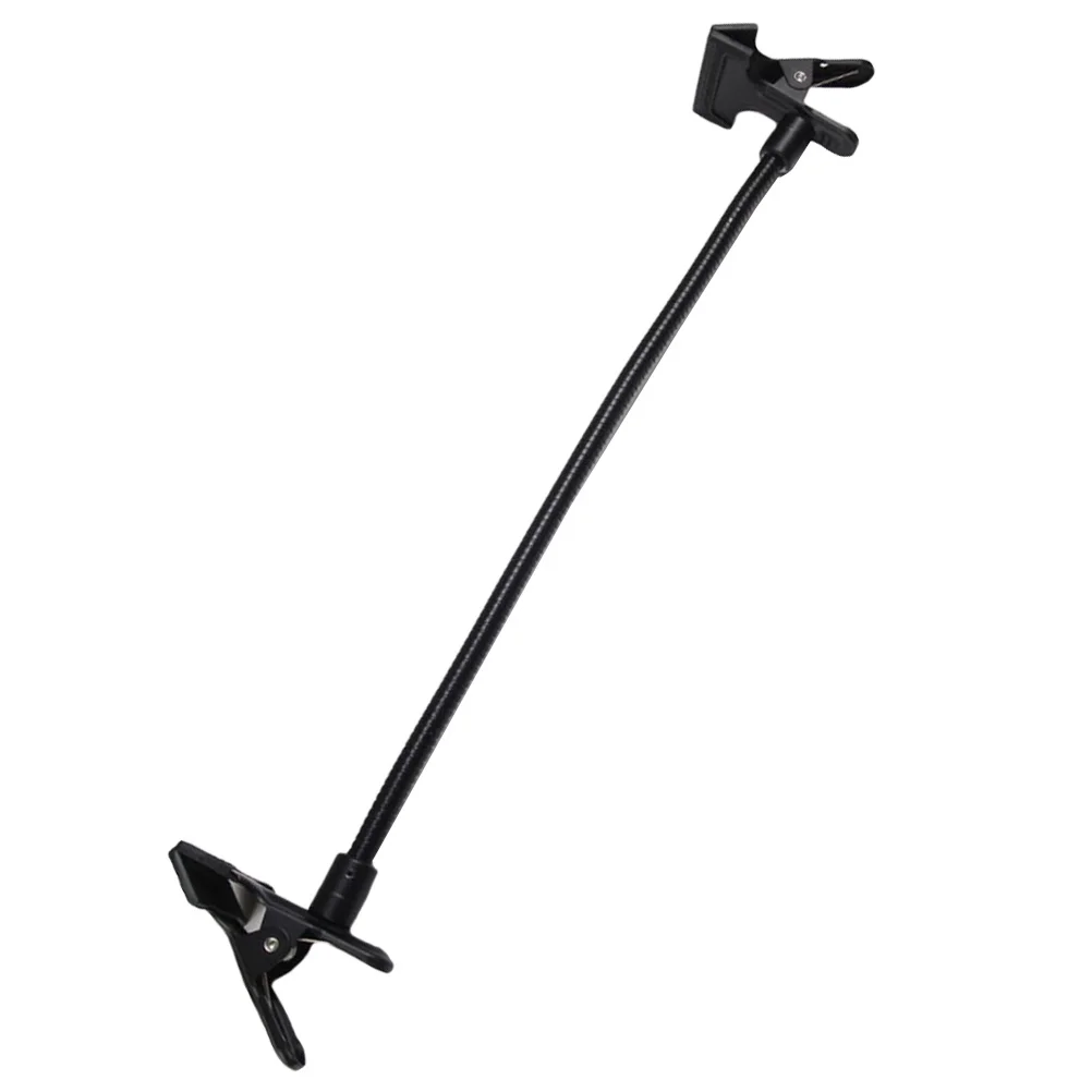 

Photo Folder Lighting Clamp Gooseneck Background Clip Long Arms Stand Multifunction Metal Crimp with