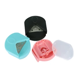 New Mini Paper Punch Paper Edge Cutter Round Diy Craft Scrapbooking Tools Hole Puncherr Paper Trimmer Cutter Corner Cutter PVC