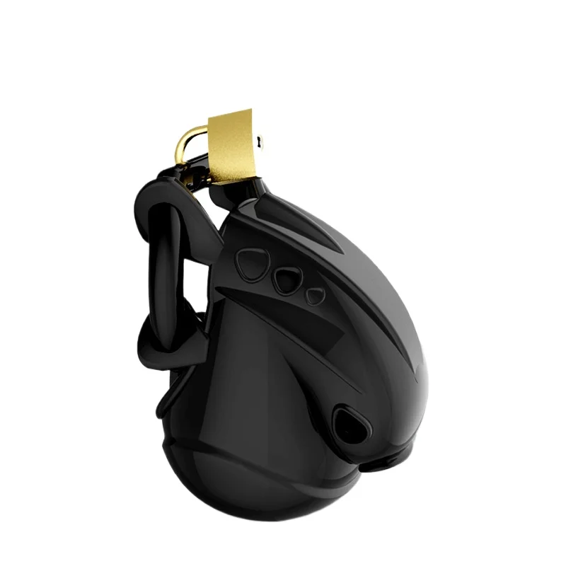 Cock Cage With Lock Male Bondage Strap Belt Device Penis Ring Adults Bdsm Couple Sex Toy For Men New Chastity Lock