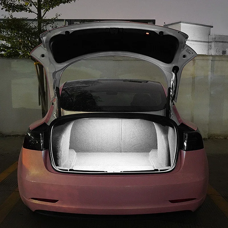 Car Rear Trunk Boot Light Strip For Tesla Model 3 2019-2023 Intelligent Light Bar 12V LED Boot Interior Decorative Lamp