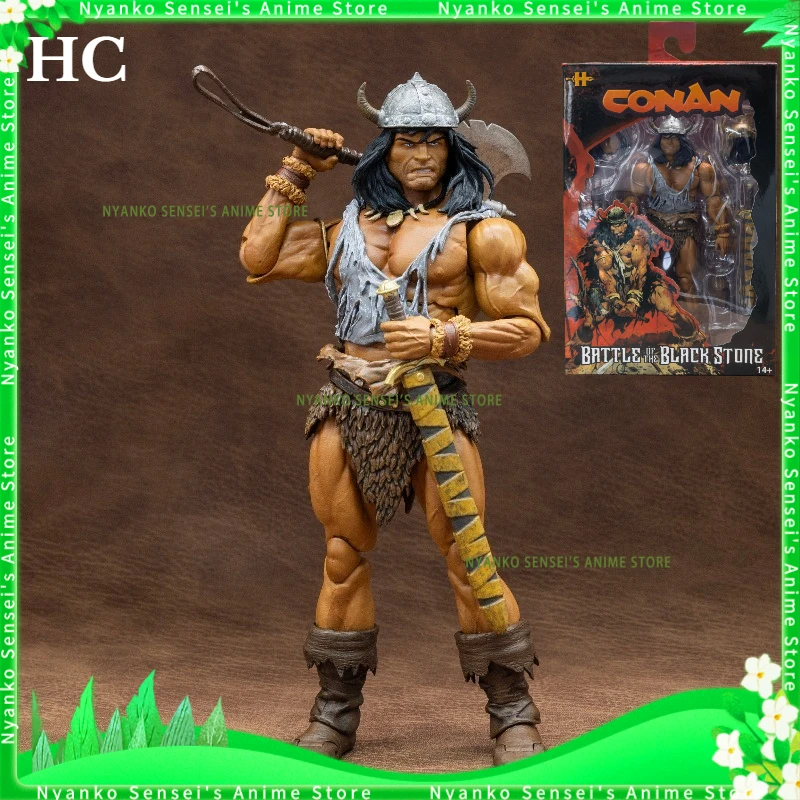 En Stock HC Studio Barbarian Black Stone Battle Conan Figura de Acción a Escala 1/12 Modelo Anime Juguetes de Moda Coleccionables de Escritorio
