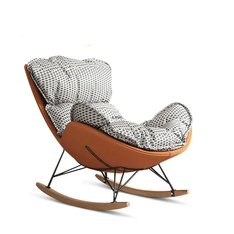 Rocking Chair Reclining Chair Adult Living Room Lazy Sofa Lobster Snail Chair  Home Single Lounge Furniture كرسي استرخاء