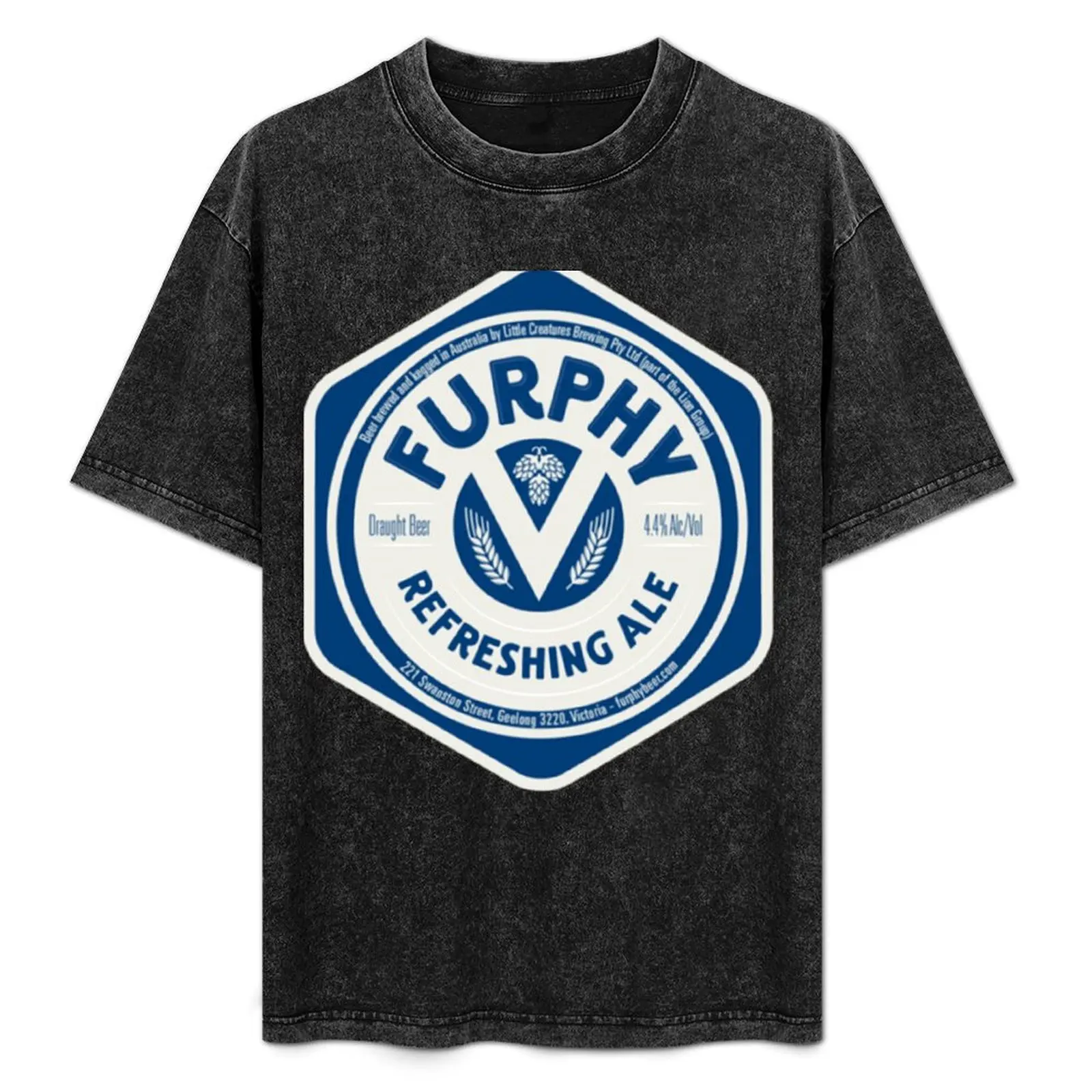 

Футболка Furphy с ретро-графическим принтом