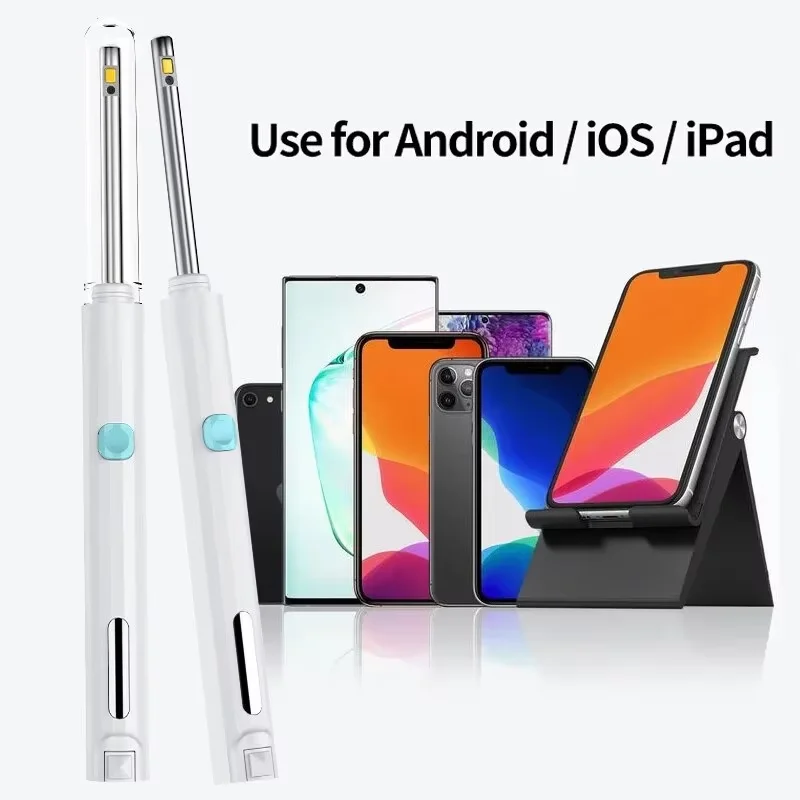 Wireless Intraoral Camera Wifi Dentistry Endoscope Oral Camera with LED Light Used for Oral Inspection Support IOS Android