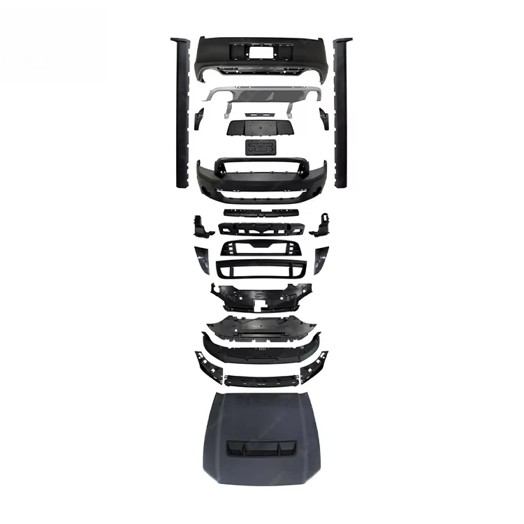 Perfect Quality GT500-style Body Kit Front Rear Bumpers Car Bumpers Engine Hood Grills for Mustang 2013-2014