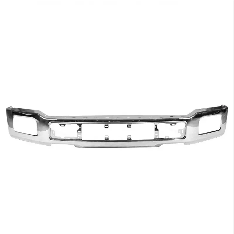 

Chrome steel Front Bumper with fog lamp hole for F-150 2018-2020