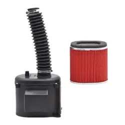 Engine Air Filter Gasoline Engine Air Filter Replacement High Flow Cold Air Intake Filter Induction Kit Auto Accessories