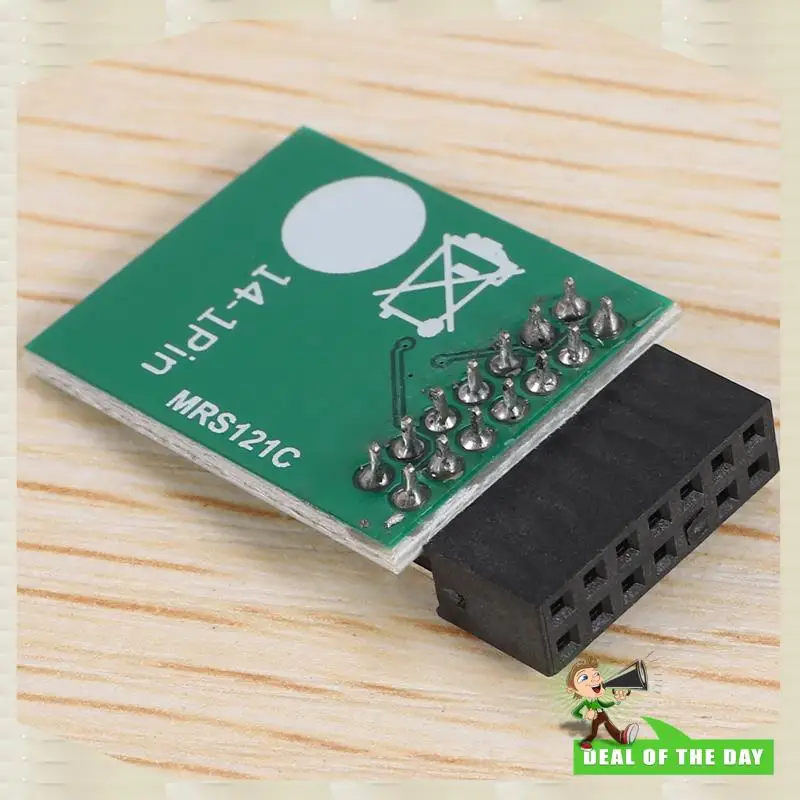 Consegna in 24 ore TPM 2.0 Modulo di sicurezza con crittografia Scheda remota Modulo LPC-14PIN 14 pin LPC per MSI TPM2.0 LPC 14 pin Sicurezza Mo