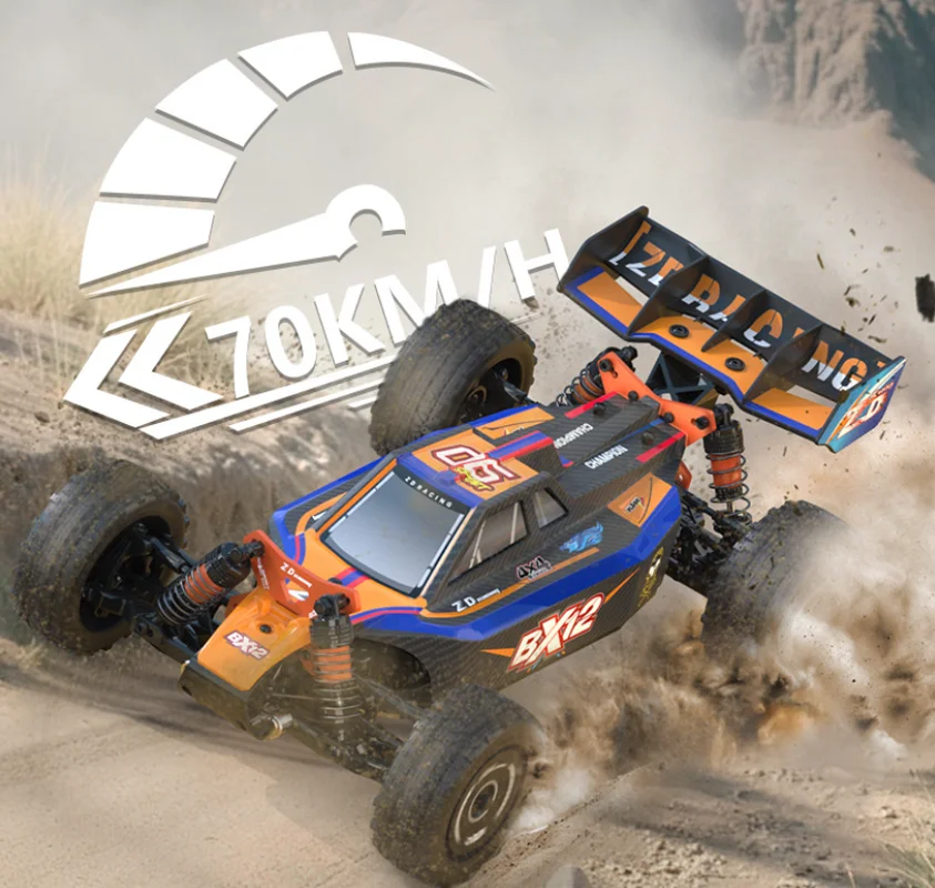 

ZD Racing BX12 Brushless Off-Road Car 3S RTR High Speed RC Car Ready-to-Run Remote Control Toy for Children and Adults