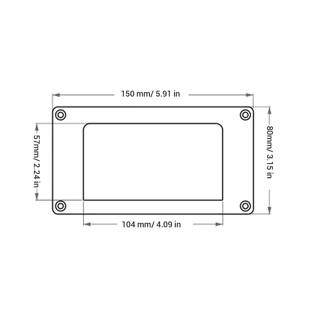 150*57mm Exhaust Vent Cover Exhaust Vent Cover For Rv Air Ventilation Comfortable Environment For RVs And Boats