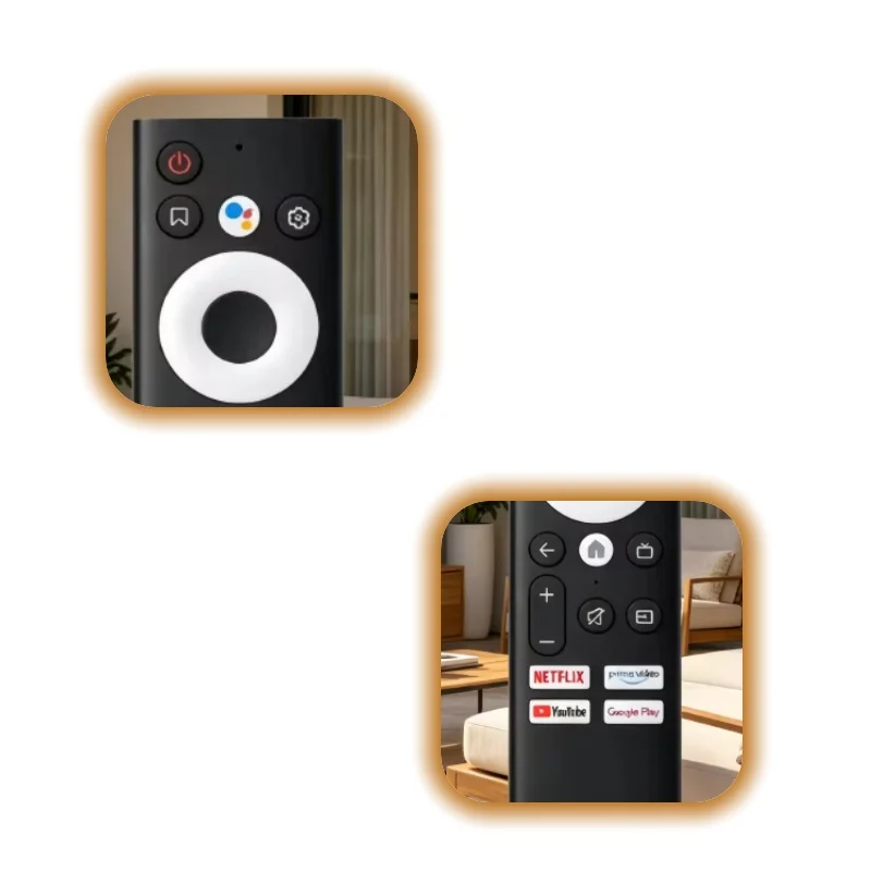 

4K Ultra HD Android TV Voice Remote Control Compatible with Skyworth 50Q20 55Q20 65Q20 55Q20 TV Replacement Voice Remote