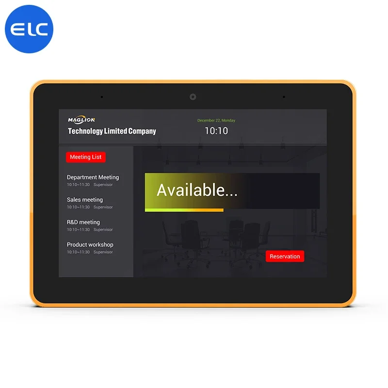 

Wall mounted 8 inch 10.1 inch RK3568 android 11 room booking hotel home meeting conference control panel POE NFC tablet