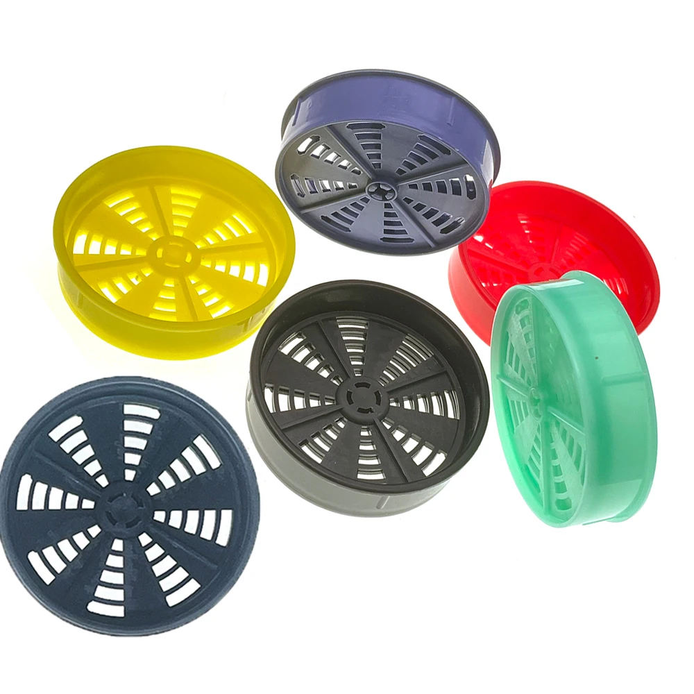 Queen Plastic Bee Nest Hive Door Ventilator Rotate 53mm Dia 27mm Thickness Fully Close On Migratory Or Winter 100PCS/150PCS