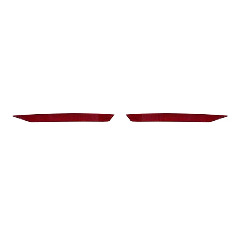 

ABTC-1Pair Rear Bumper Reflector Light Trim 63145A016D1 63145A016D2 For BMW 5 Series G60 2023 Side Warning Reflector Plate