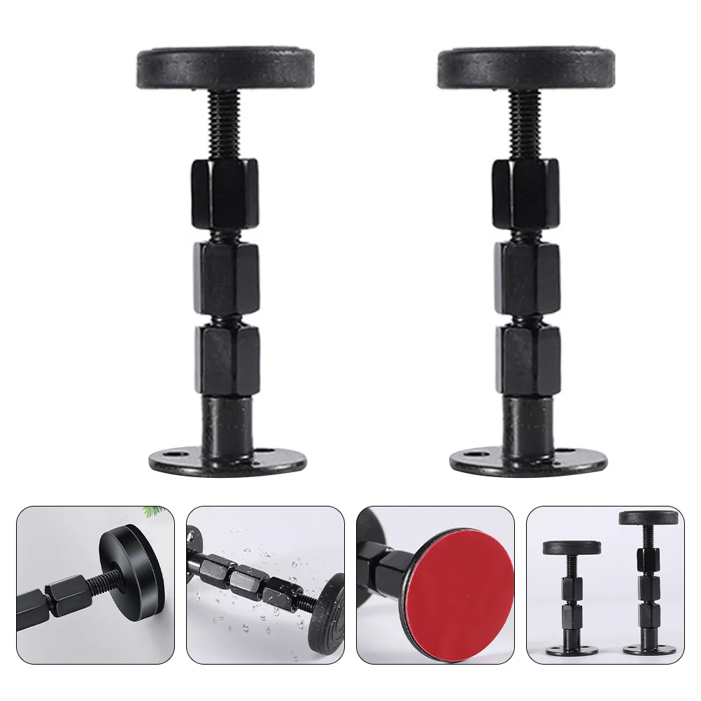 

2 Pcs Bedside Anchor Furniture Support Tool Holder Adjustable Frame Stabilizer Anti-shake Black