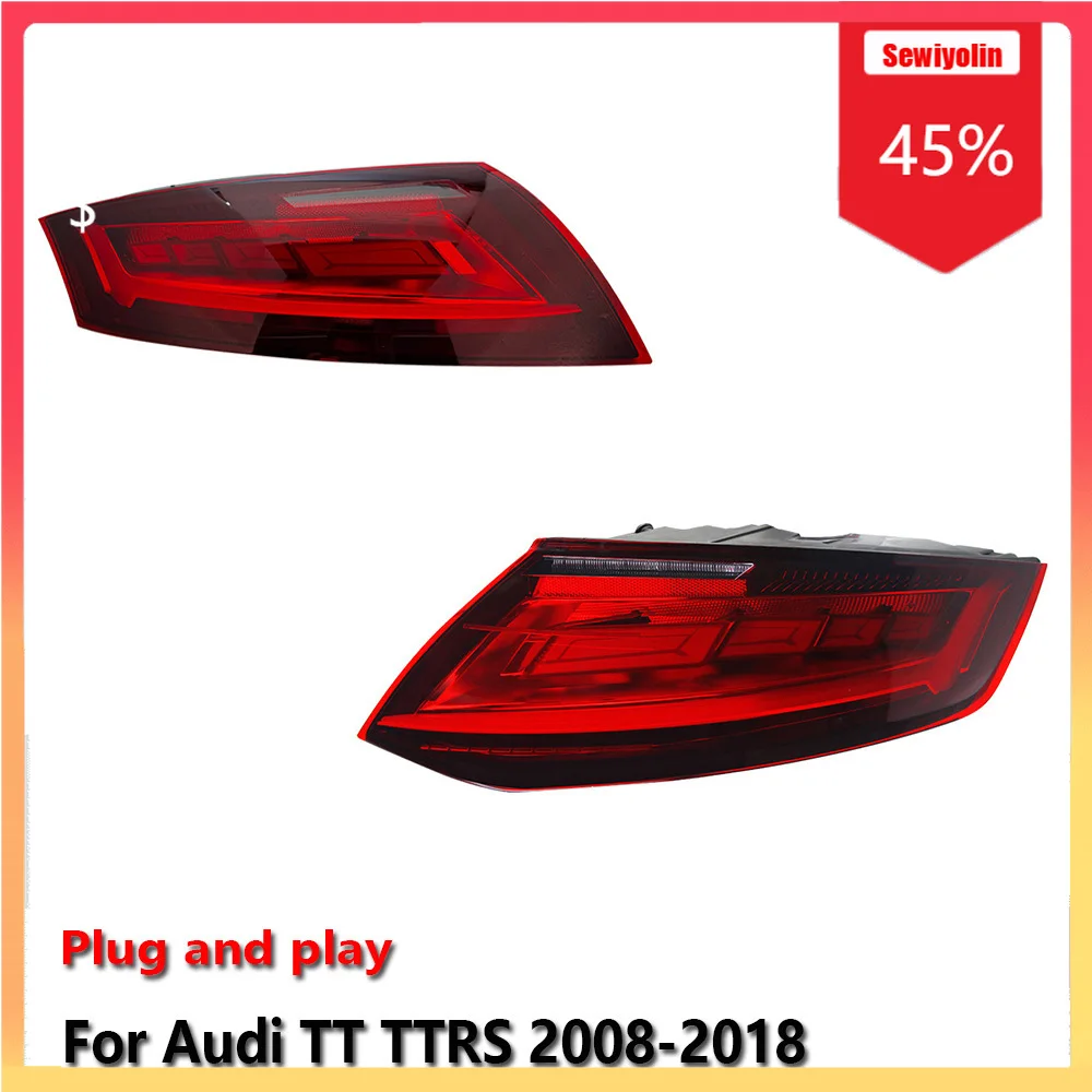 

Автомобильные фары в сборе для Audi TT TTRS 2008-2019 противотуманные фары DRL тормозной указатель поворота Plug and Play