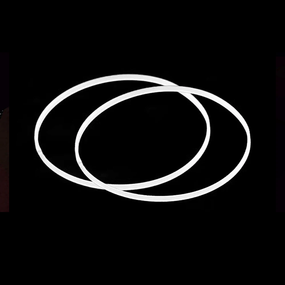 1/2/5 pièces joints étanches en verre joint torique Dia 26mm-35.5mm haut 1.2MM d'épaisseur 0.5MM boîtier de montre bague de joint étanche