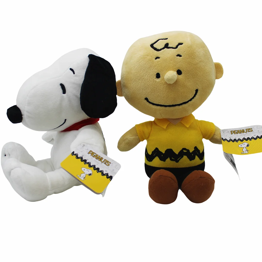 2/3 Stück 25 cm Erdnüsse Snoopy Charlie Brown Woodstock Plüsch Stofftiere Snoopy Hund Stoffpuppen