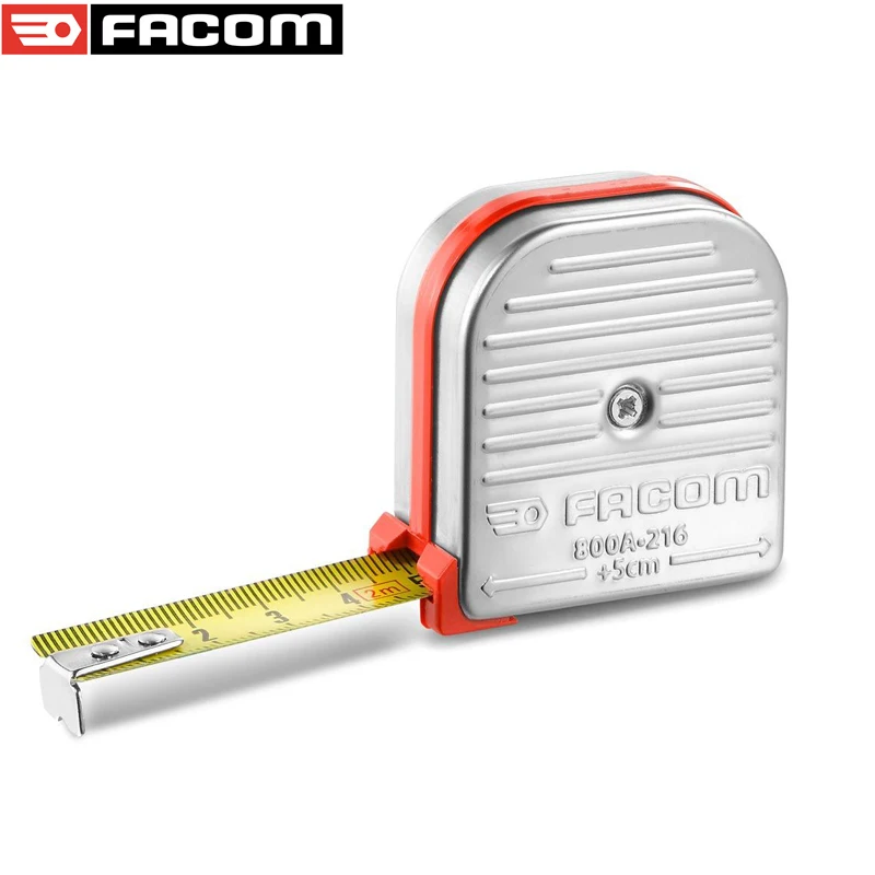 Facom 800A.216 Stainless Steel Body 2-meter Tape Measur  High Quality Materials And Precision Craftsmanship Extend Service Life