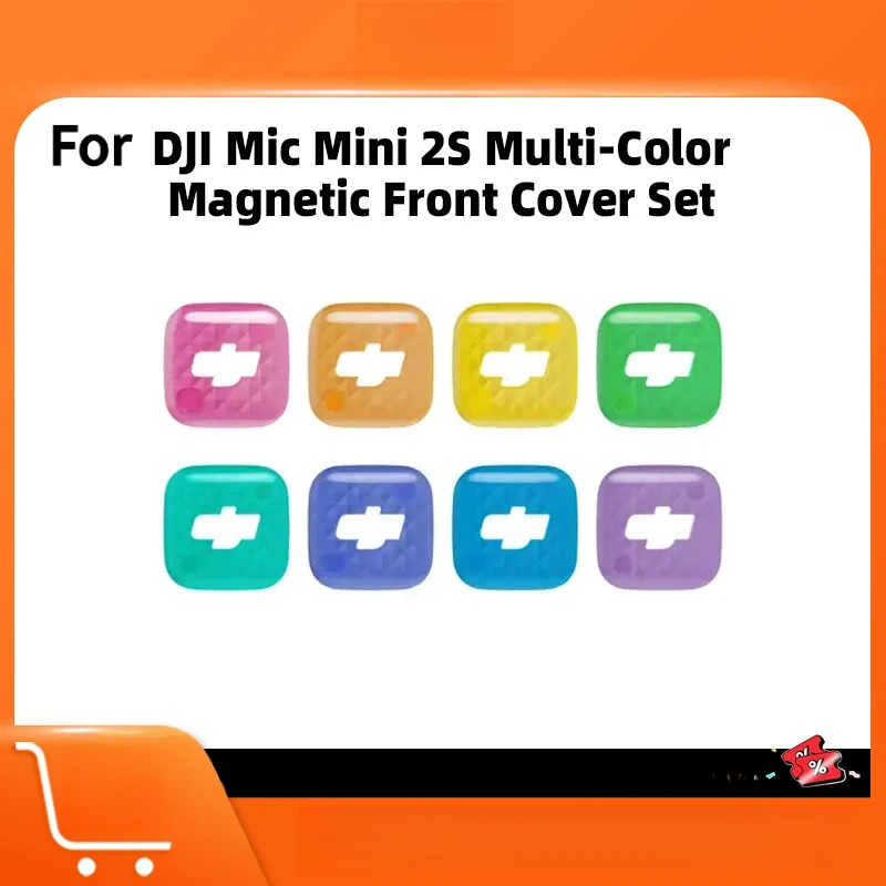 Suitable for DJI Mic Mini 2S Multi‑Color Magnetic Front Cover Set In Stock