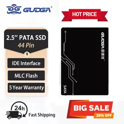 GUDGA 2,5-дюймовый интерфейс IDE PATA SSD 44pin 8G 16GB 32GB 64GB 128GB 256GB MLC Твердотельный накопитель для ПК, ноутбука, настольного жесткого диска