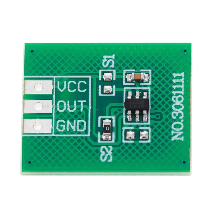 TTP223-BA6 Toque Botão Módulo Único Ponto Penetrar Capacitivo Sensoriamento Toque Pad Módulo Interruptor Isolamento