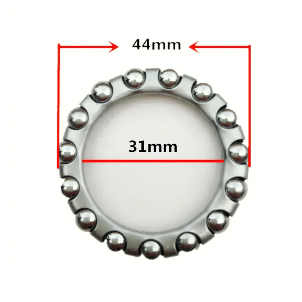 4Pair Bicycle Fork Steel Ball Holder Steering Bearings Electric Bicycle Ebike Ball Bearing 4.76*15 16/3*15 Steel Silver Ball